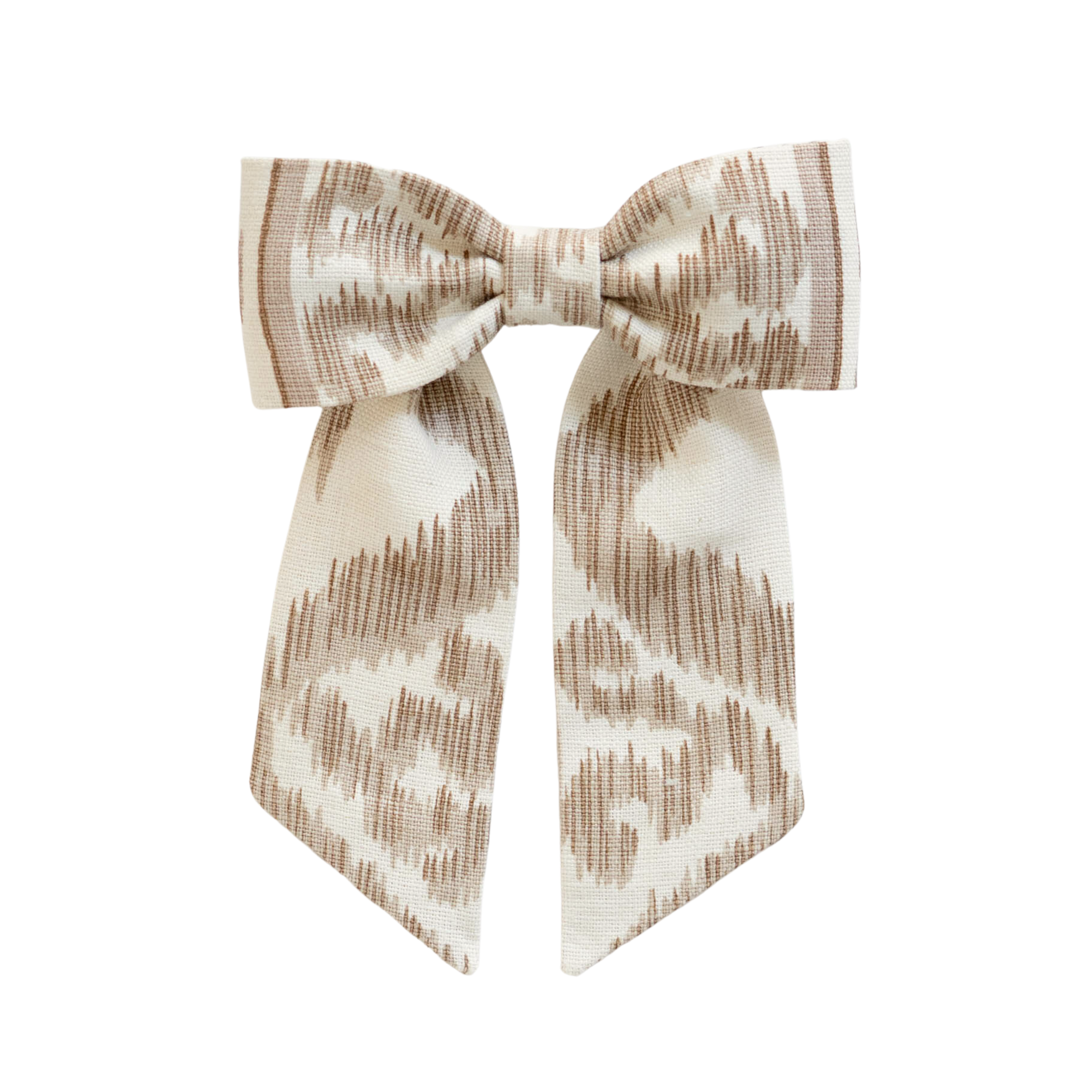 Pastoral Grid Cloth Ribbon Hair Tie
