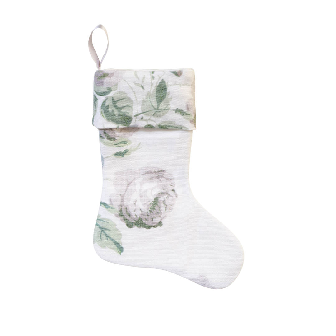 Colefax & Fowler Bowood Union Silver Miniature Stocking