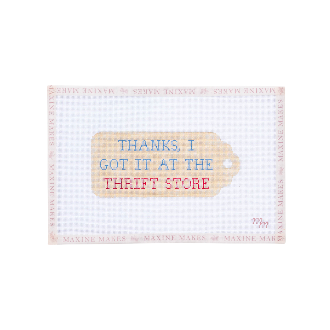 Thanks, I Got It At The Thrift Store Canvas