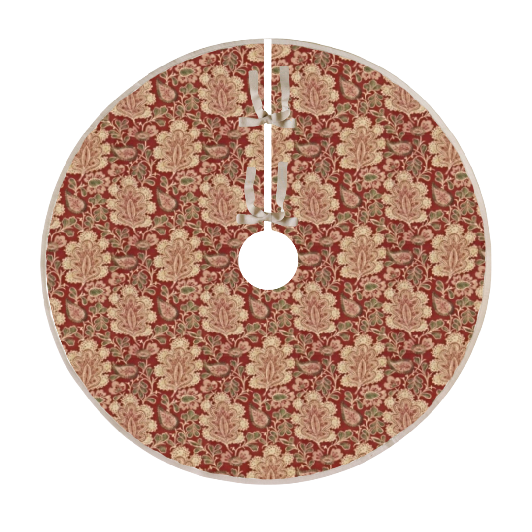 Nicholas Herbert Chalvington Red Tree Skirt
